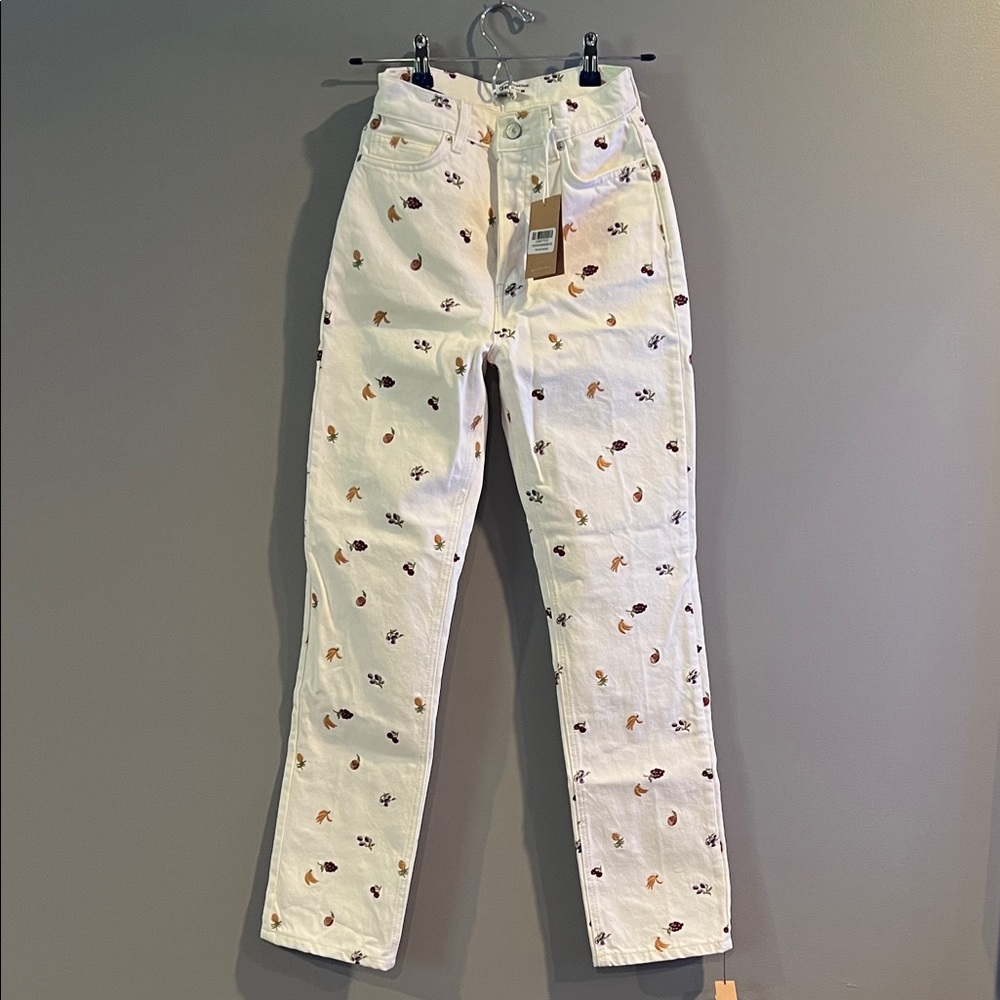 Reformation Cynthia fruitloop jeans